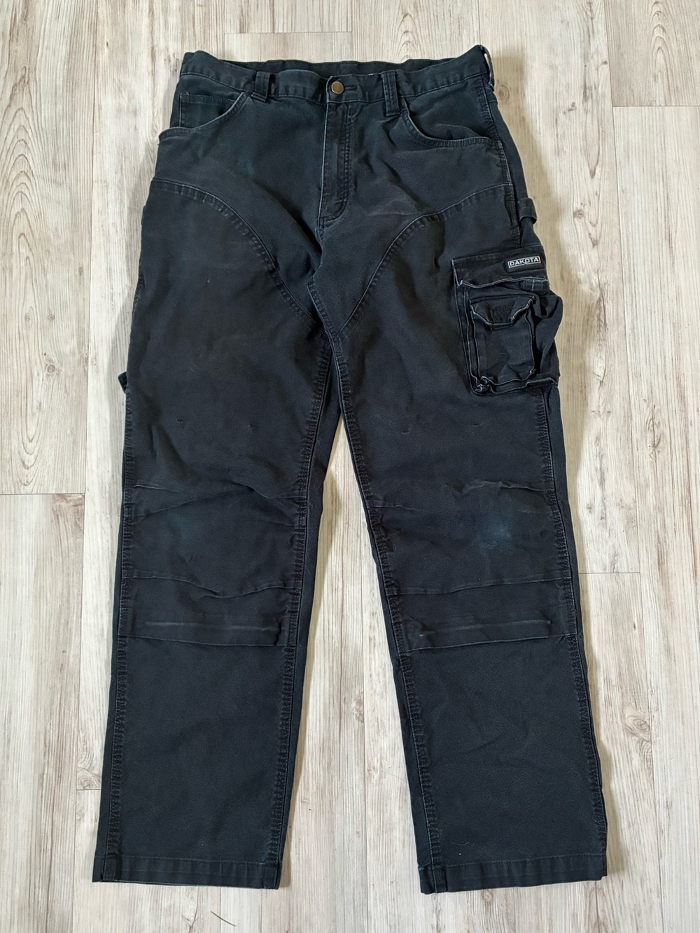 Dakota Double Knee Cargo Work Pants 36x34